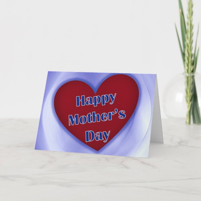 Tarjeta Feliz día de la madre (Anverso)