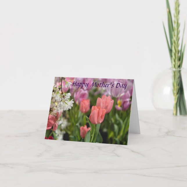 Tarjeta Feliz Día de la Madre (Anverso)