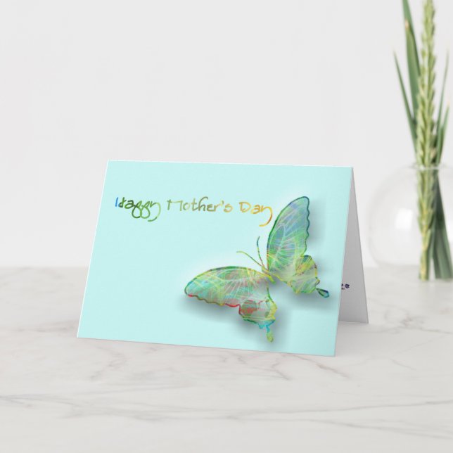 Tarjeta Feliz Día de la Madre (Anverso)