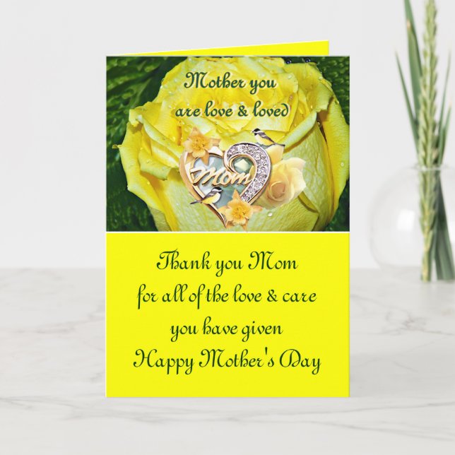 Tarjeta Feliz Día de la Madre_ (Anverso)