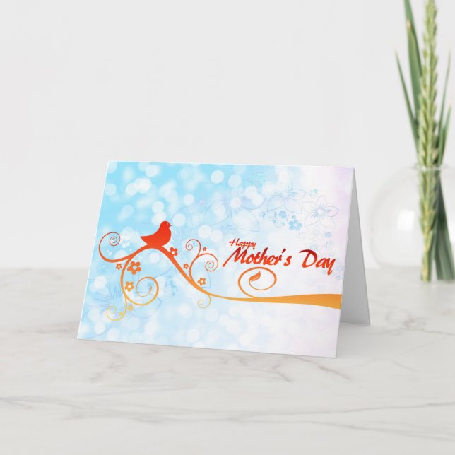 Tarjeta Feliz día de la madre (Anverso)