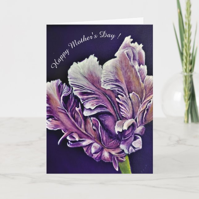 Tarjeta Feliz Día de la Madre (Anverso)