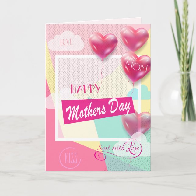 Tarjeta ¡Feliz Día de la Madre! (Anverso)