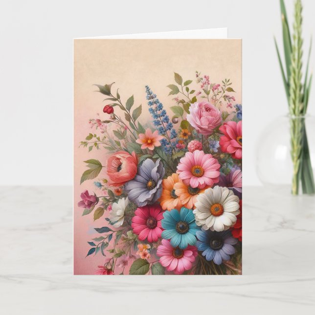 Tarjeta Feliz día de la madre 4 (Anverso)