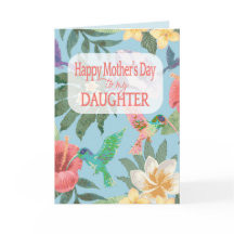 Feliz día de la madre a mi hija