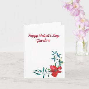 Tarjeta Feliz Día de la Madre Abuela