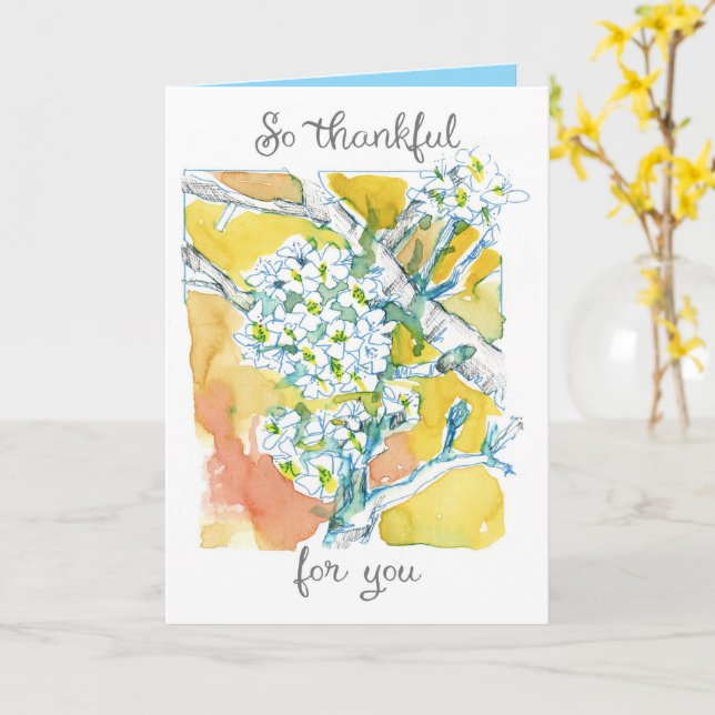 Tarjeta Feliz Día de la Madre Agradecida Contigo Flores de (flor amarilla)