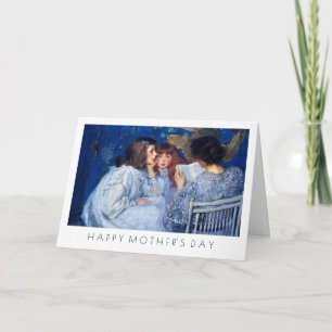 Tarjeta Feliz Día de la Madre. Bella Artes