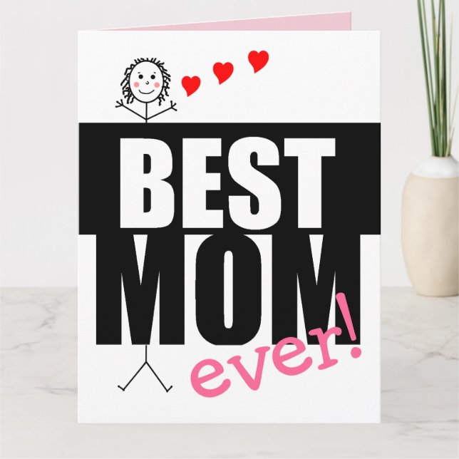 Tarjeta Feliz Día de la Madre, cupones para redimir: (Anverso)