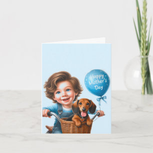 Tarjeta Feliz Día de la Madre de Hijo