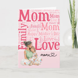 Tarjeta Feliz Día de la Madre de parte del esposo