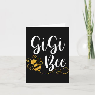 Tarjeta Feliz día de la madre gigi bee familia coincidente