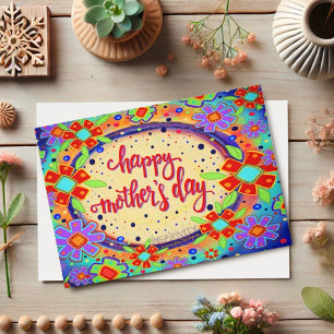 Tarjeta "Feliz Día de la Madre" Inespiritualidad
