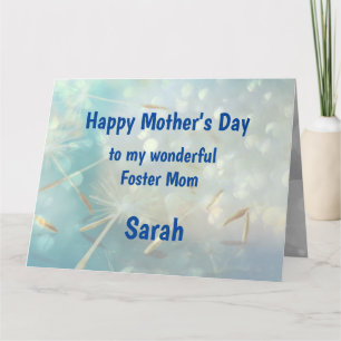 Tarjeta Feliz Día de la Madre Madre Adoptiva