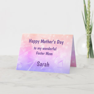 Tarjeta Feliz Día de la Madre, Madre Adoptiva