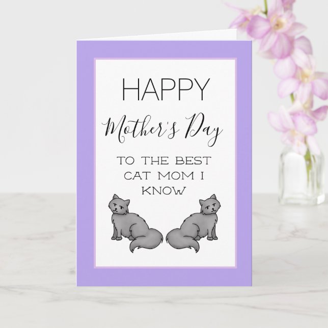 Tarjeta Feliz Día de la Madre, mamá (Orquídea)