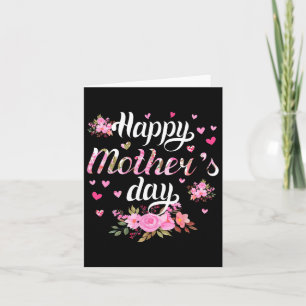 Tarjeta Feliz Día de la Madre Mami Mujeres Linda Abuela Fl