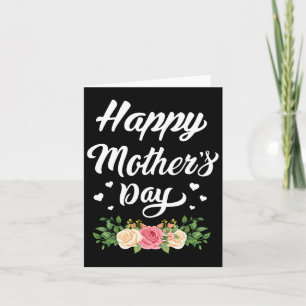 Tarjeta Feliz Día de la Madre para mujeres Mamá Abuela 