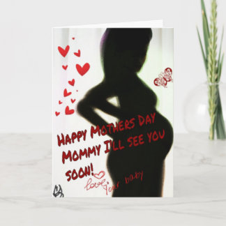 Tarjeta Feliz Día de la Madre para que la madre sea