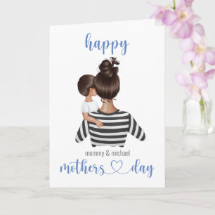 Tarjeta Feliz Día de la Madre Personalizada