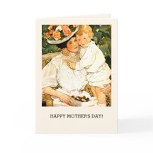 Feliz Día de la Madre, Personalizado de arte vinta