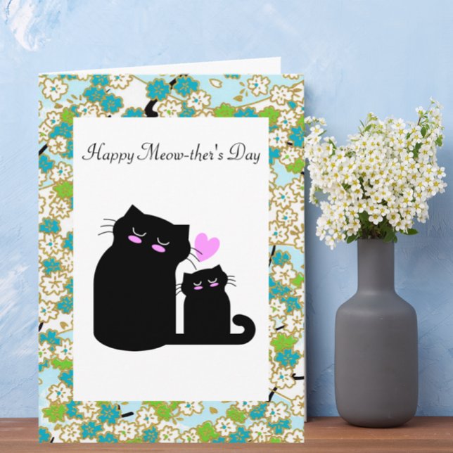 Tarjeta Feliz Día de la Madre, Personalizado de Meow-ther (Subido por el creador)