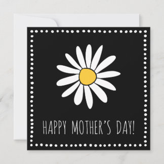 Tarjeta ¡Feliz Día de la Madre! -Tarjeta mediana