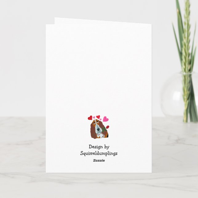 Tarjeta ¡Feliz Día de la Madre! Welsh Corgi (Reverso)