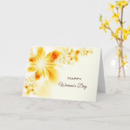 Tarjeta Feliz Día de la Mujer