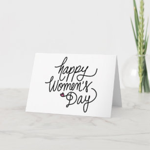 Tarjeta Feliz Día de la Mujer