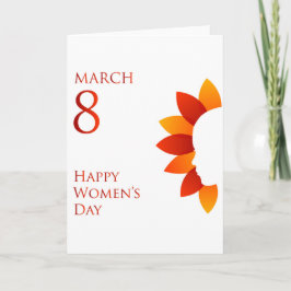 Tarjeta Feliz Día de la Mujer 8