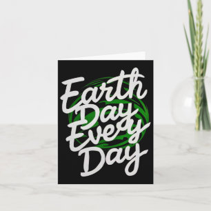Tarjeta Feliz Día de la Tierra Divertido Día de la Tierra