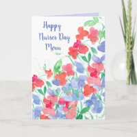Feliz Día de las Enfermeras Mamá Dulce Flores de P