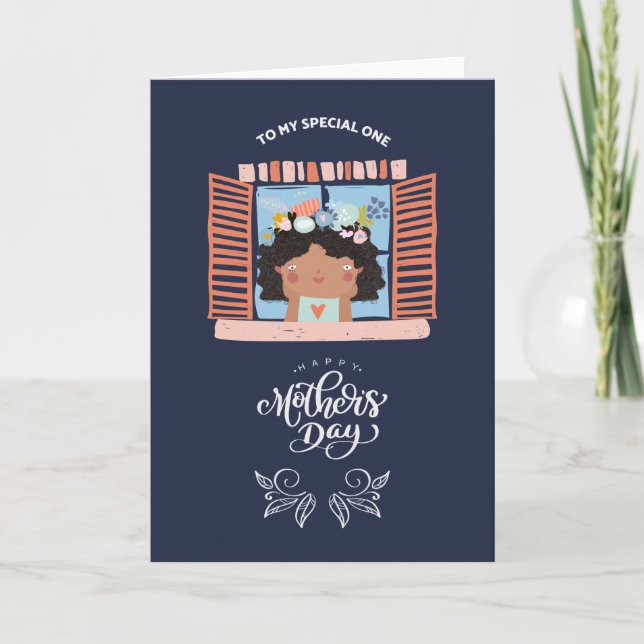 Tarjeta Feliz Día de las Madres (Anverso)
