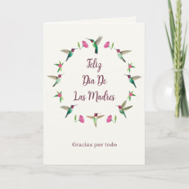 Tarjeta Feliz Dia de las madres