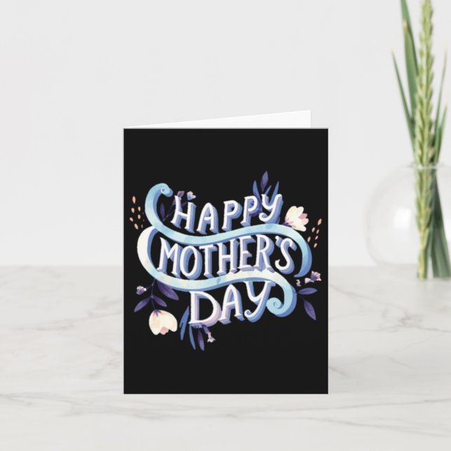 Tarjeta Feliz día de las madres (Anverso)