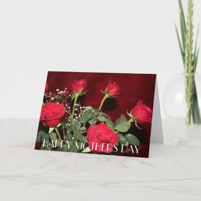 TARJETA FELIZ DÍA DE LAS MADRES (Anverso)