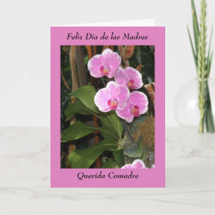 Tarjeta Feliz Dia de las madres Comadre