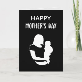 Tarjeta Feliz Día de las Madres Mejor Stepmom Mamá y Niño