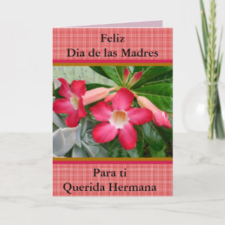 Tarjeta Feliz Día de las Madres Querida Hermana 321