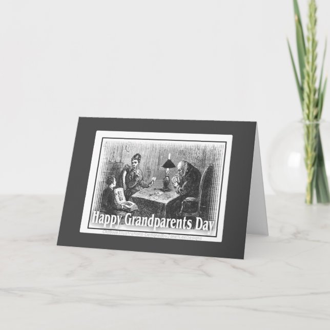 Tarjeta Feliz Día de los Abuelos (Anverso)