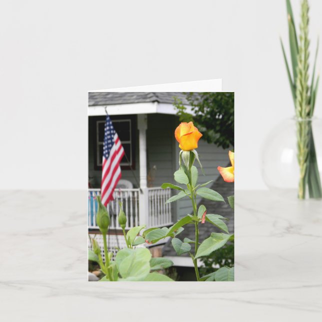 Tarjeta Feliz Día de los Caídos...... (Anverso)