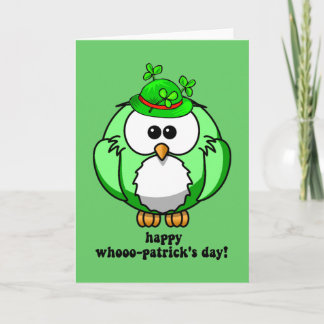 Tarjeta feliz día de los clientes de whooo