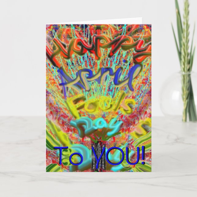 Tarjeta Feliz Día de los Inocentes 2014 (Anverso)