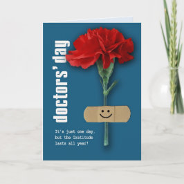 Tarjeta Feliz Día de los Médicas. Personalizado de Carnaci