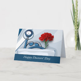 Tarjeta Feliz Día de los Médicas. Personalizado de Carnaci