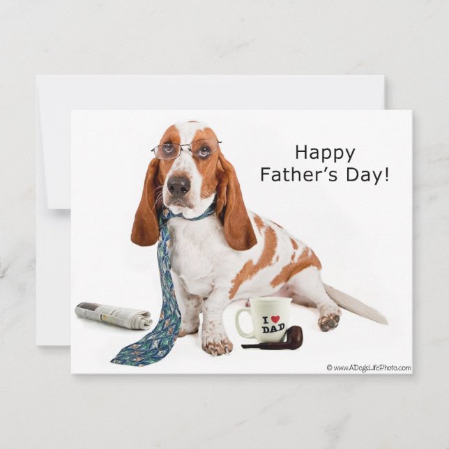 Tarjeta Feliz Día de los Padres (Anverso)