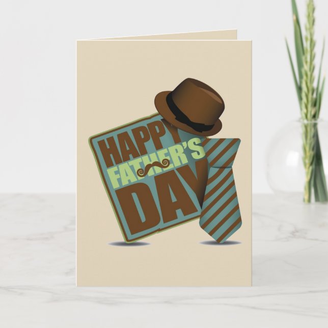 Tarjeta Feliz Día de los Padres (Anverso)