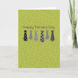 TARJETA FELIZ DÍA DE LOS PADRES NEUMÁTICOS ÁRBOLES DE CUEL