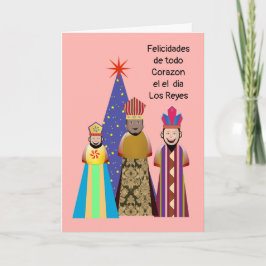 Tarjeta Feliz Dia de Los Reyes Niña
